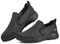 Lookbook Skechers Go Walk Arch Fit Mocassini Neri Bassi da Donna 216183-BBK