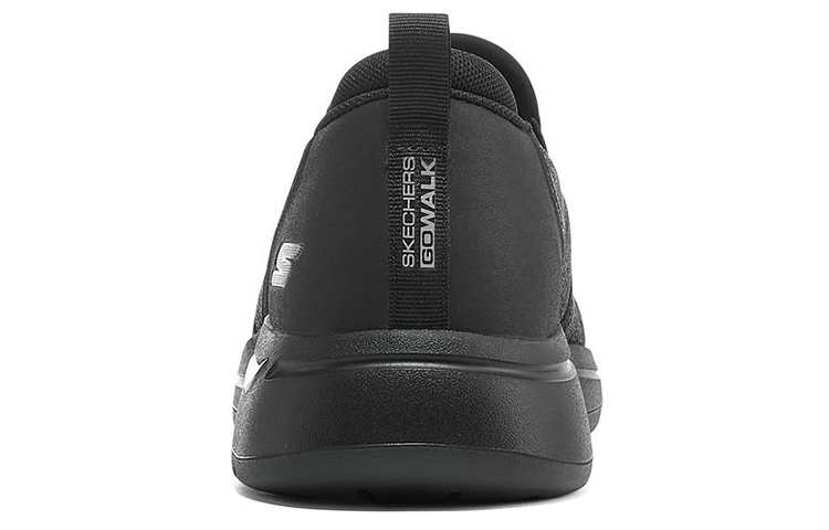 Shop Skechers Go Walk Arch Fit Mocassini Neri Bassi da Donna 216183-BBK