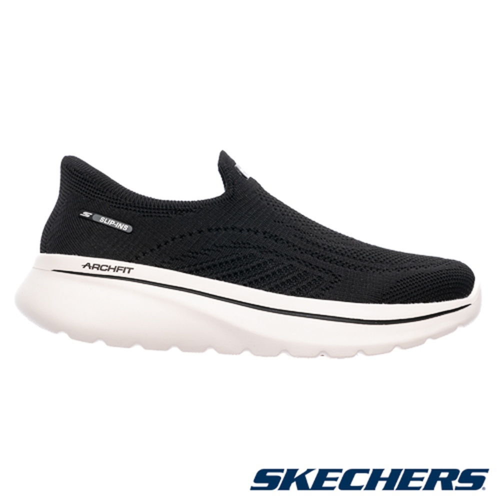 Lookbook Skechers 女款健走鞋 Go Walk Arch Fit N-Joy 慢跑鞋 125843BLK