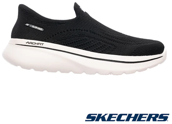 Skechers 女款健走鞋 Go Walk Arch Fit N-Joy 慢跑鞋 125843BLK Lookbook Skechers 女款健走鞋 Go Walk Arch Fit N-Joy 慢跑鞋 125843BLK