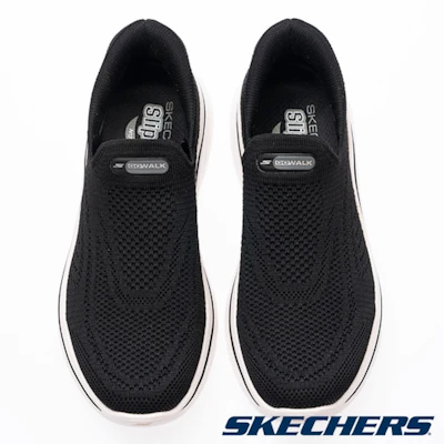 Skechers 女款健走鞋 Go Walk Arch Fit N-Joy 慢跑鞋 125843BLK Shop Skechers 女款健走鞋 Go Walk Arch Fit N-Joy 慢跑鞋 125843BLK