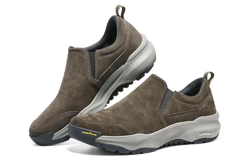 Lookbook Skechers Go Walk Arch Fit Outdoor ''Khaki'' Chaussures 216462-KHK