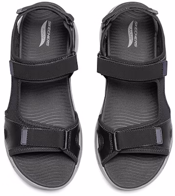 Skechers Go Walk Arch Fit Sandal Lelaki/Wanita 229021-BKNV Shop Skechers Go Walk Arch Fit Sandal Lelaki/Wanita 229021-BKNV
