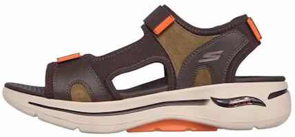 Skechers Go Walk Arch Fit Sandal 'Black Green Orange' 229021-OLOR Skechers Go Walk Arch Fit Sandal 'Black Green Orange' 229021-OLOR