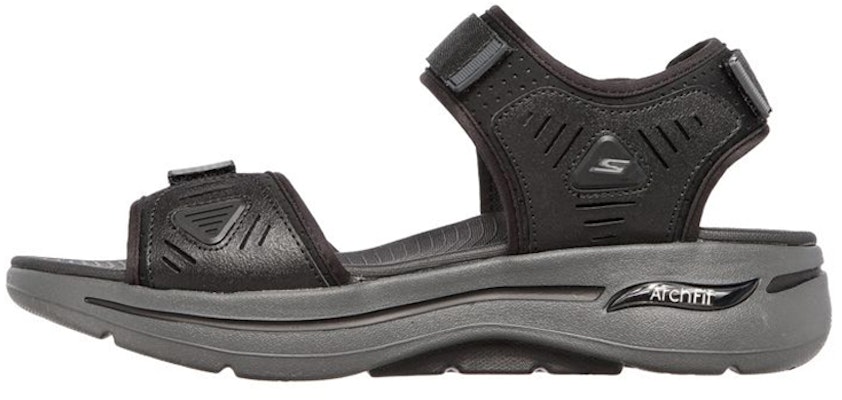 Skechers Go Walk Arch Fit Sandal 'Hitam Abu-Abu' 229020-BKCC Buy Skechers Go Walk Arch Fit Sandal 'Hitam Abu-Abu' 229020-BKCC