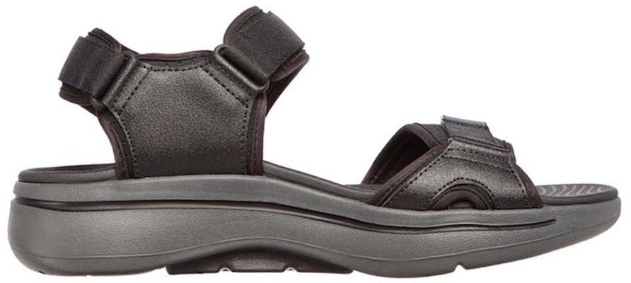Skechers Go Walk Arch Fit Sandal 'Hitam Abu-Abu' 229020-BKCC Order Skechers Go Walk Arch Fit Sandal 'Hitam Abu-Abu' 229020-BKCC