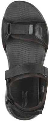 Skechers Go Walk Arch Fit Sandal 'Black Grey' 229020-BKCC Shop Skechers Go Walk Arch Fit Sandal 'Black Grey' 229020-BKCC
