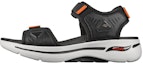 Buy Skechers Go Walk Arch Fit Sandal 'Hitam Oren' 229020-BKOR