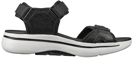 Order Skechers Go Walk Arch Fit Sandal 'Black Orange' 229020-BKOR