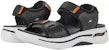 Skechers Go Walk Arch Fit Sandal 'Hitam Oren' 229020-BKOR