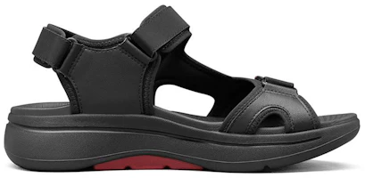 Order Skechers Go Walk Arch Fit Sandale ''Schwarz Rot'' 229021-BKRD