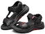 Skechers Go Walk Arch Fit Sandal 'Hitam Merah' 229021-BKRD
