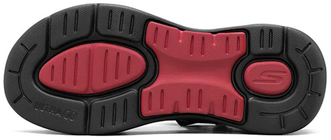 Purchase Skechers Go Walk Arch Fit Sandale ''Schwarz Rot'' 229021-BKRD