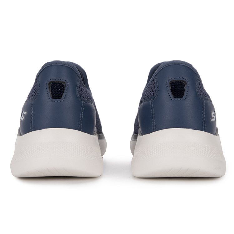 Lookbook Skechers 防滑耐磨 低筒 運動休閒鞋 男款 藍白