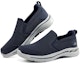 Lookbook Kasut Skechers Go Walk Arch Fit 'Navy'. 216260-NVY