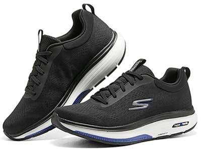 Skechers Go Walk Arch Fit Sepatu Olahraga 'Hitam Biru' 216244-BKBL Lookbook Skechers Go Walk Arch Fit Sepatu Olahraga 'Hitam Biru' 216244-BKBL