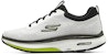 Skechers Go Walk Arch Fit Workout Walker 'Putih Hitam Lime' 216244-WBKL