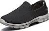Order Skechers Go Walk Kasut Santai Hitam 54057-BKGY