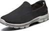 Order Skechers Go Walk Chaussures Décontractées Noires 54057-BKGY