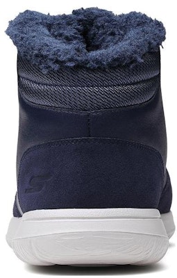 Skechers GO WALK City 中幫休閒 短靴 海軍藍色 Shop Skechers GO WALK City 中幫休閒 短靴 海軍藍色