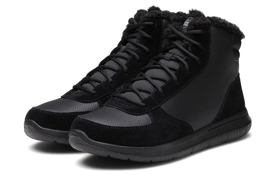 Lookbook Skechers GO WALK City Mid 'Hitam Sepenuhnya' 54282-BBK
