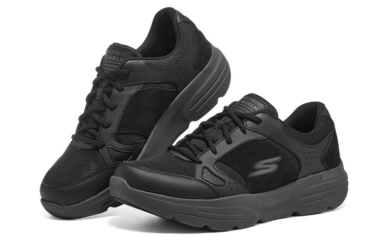 Lookbook Skechers Go Walk Duro 'Black Low-Top Running' 216110-BKGY