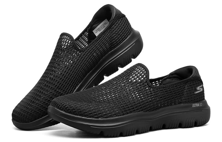 Shop Skechers Go Walk Evolution Ultra "Noir Total" 661063-BBK