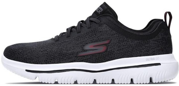 Skechers Go Walk Evolution Ultra 'Hitam' 54740-BKRD Buy Skechers Go Walk Evolution Ultra 'Hitam' 54740-BKRD