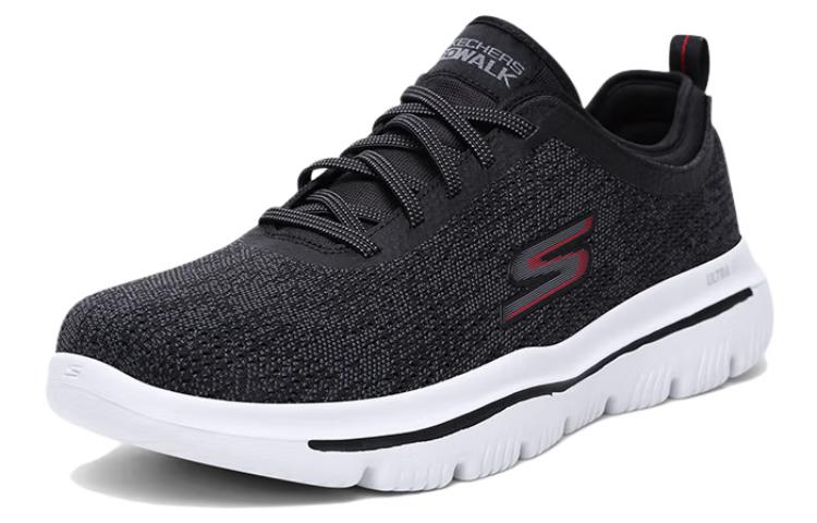 Lookbook Skechers Go Walk Evolution Ultra 'Hitam' 54740-BKRD