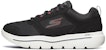 Skechers Go Walk Evolution Ultra Rendah Hitam/Merah 54734-BKRD
