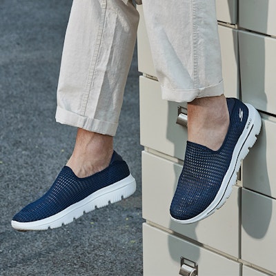 Skechers Go Walk Evolution Ultra 'Blue White' 661063-NVY Cheap Skechers Go Walk Evolution Ultra 'Blue White' 661063-NVY