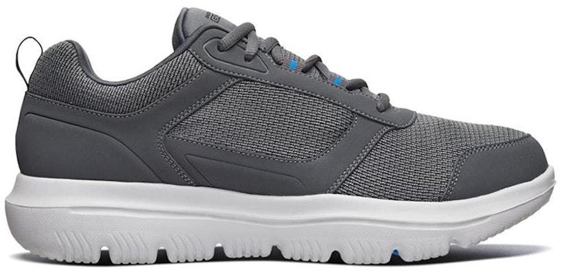 Skechers Go Walk Evolution Ultra 低幫 跑步鞋 男款 炭灰藍 Order Skechers Go Walk Evolution Ultra 低幫 跑步鞋 男款 炭灰藍