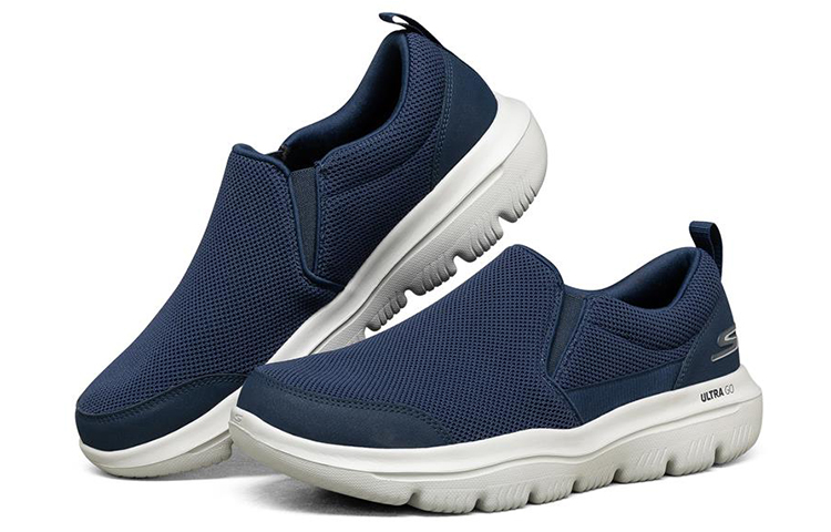 Lookbook Skechers Go Walk Evolution Ultra ''Navy Donkerblauw'' 216029-NVGY