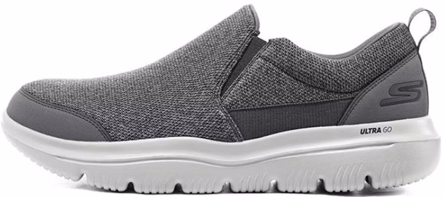 Skechers Go Walk Evolution Ultra 一腳蹬 防滑減震耐磨 低幫 運動休閒鞋 灰色 Buy Skechers Go Walk Evolution Ultra 一腳蹬 防滑減震耐磨 低幫 運動休閒鞋 灰色