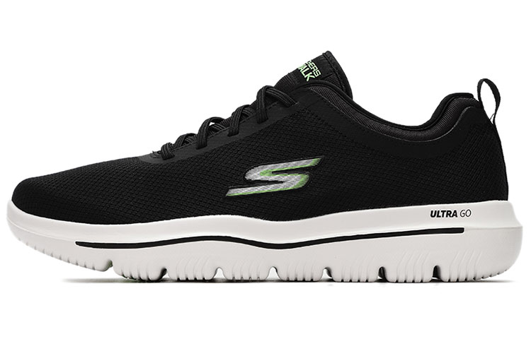 Skechers Go Walk Evolution Ultra Loafers Black/Green 54742-BKGR