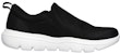 Skechers Go Walk Evolution Ultra Kasut Lubang Hitam/Putih 54738-BKW