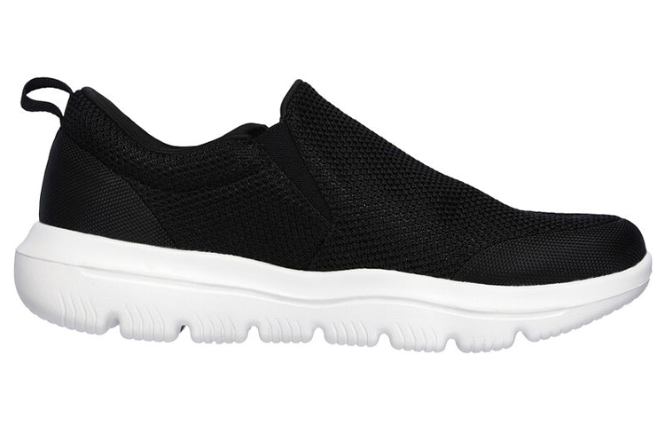 Order Skechers Go Walk Evolution Ultra Slipper Schwarz/Weiß 54738-BKW
