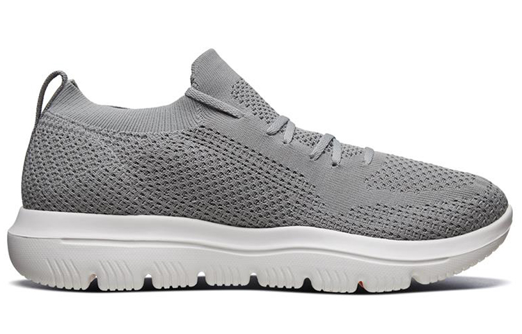 Order Skechers Go Walk Evolution Ultra Basses ''Gris Clair Blanc'' 54741-GRY