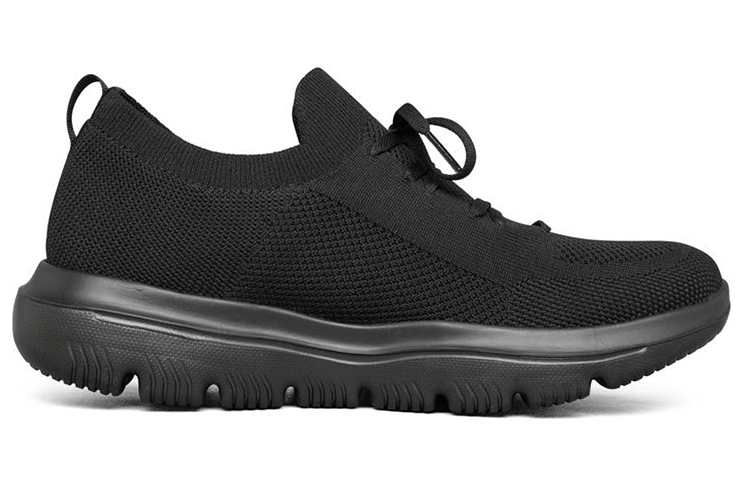 Order Skechers Go Walk Evolution Ultra Low-Top Black/Orange 216182-BKOR