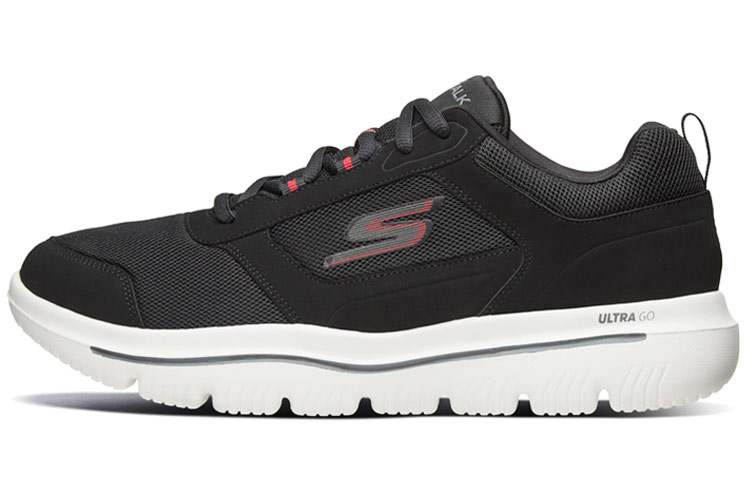 Skechers Go walk Evolution Ultra Low-Top Black/Red 54734-BKRD