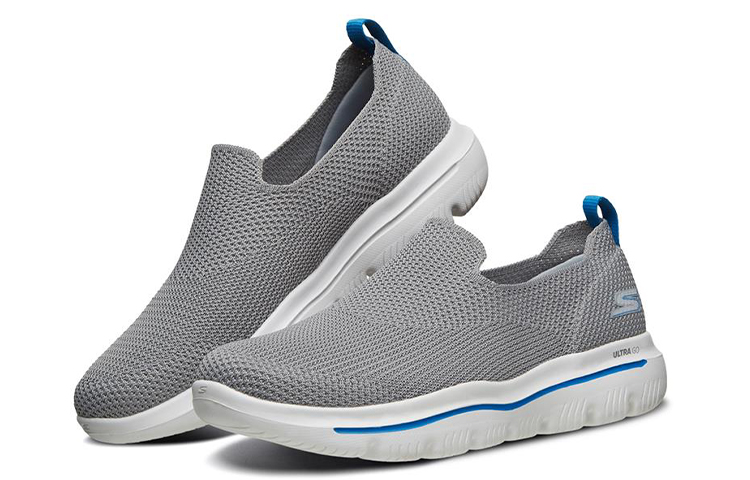 Lookbook Skechers Go Walk Evolution Ultra Basse Grigie 54732-GYBL