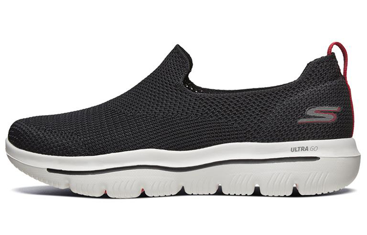 Skechers Go Walk Evolution Ultra Low Top Black/Red 54732-BKRD