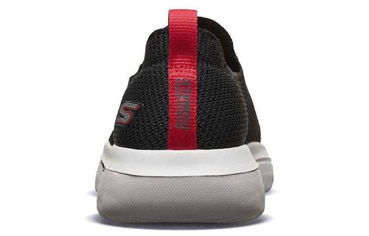 Shop Skechers Go Walk Evolution Ultra Basse Nero/Rosso 54732-BKRD