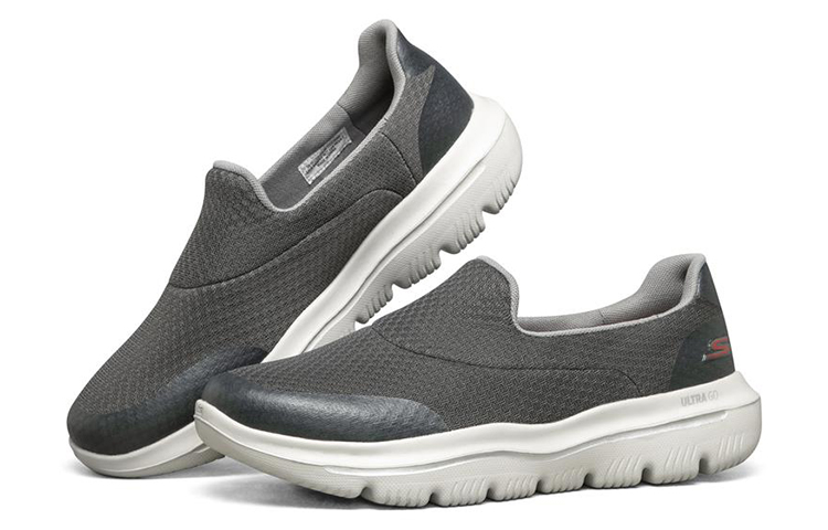 Lookbook Skechers Go Walk Evolution Ultra Slip-On 'Charcoal Grey' 661005-CHAR
