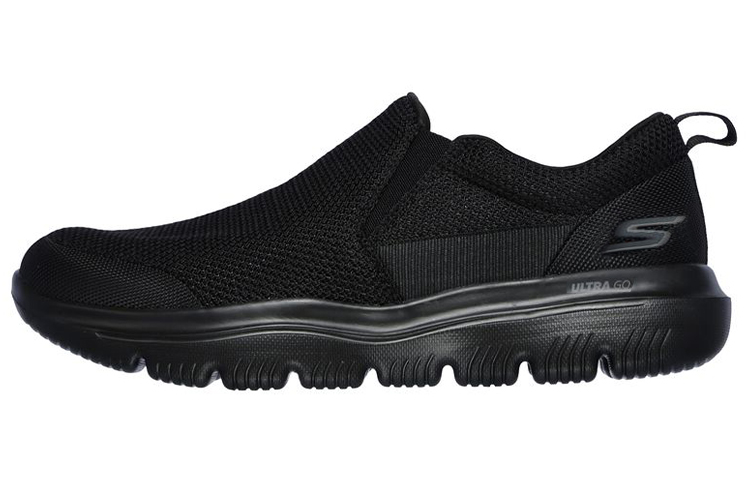 Buy Skechers Go Walk Evolution Ultra 透氣耐磨 低幫運動休閒鞋 全黑