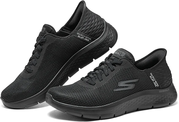 Skechers Go Walk Flex-Hands Up Slip-Ins ''Zwart'' 216496-BBK Shop Skechers Go Walk Flex-Hands Up Slip-Ins ''Zwart'' 216496-BBK