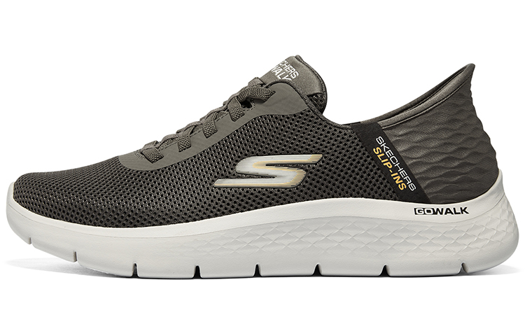 Skechers Go Walk Flex-Hands Up Slip-Ins 'Brown'