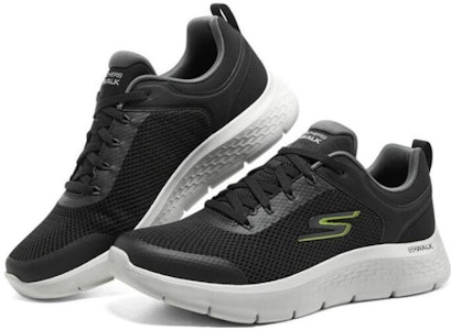Skechers GO WALK Flex - Independent 'Hitam Putih' 216495-BKGY Lookbook Skechers GO WALK Flex - Independent 'Hitam Putih' 216495-BKGY