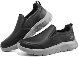 斯凯奇 GO WALK Flex '黑灰色' 216622-BKGY Lookbook 斯凯奇 GO WALK Flex '黑灰色' 216622-BKGY