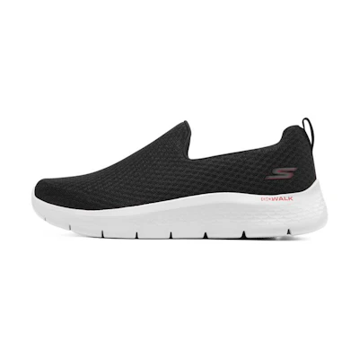 Skechers Go Walk Flex 'Black Red Slip-On'
